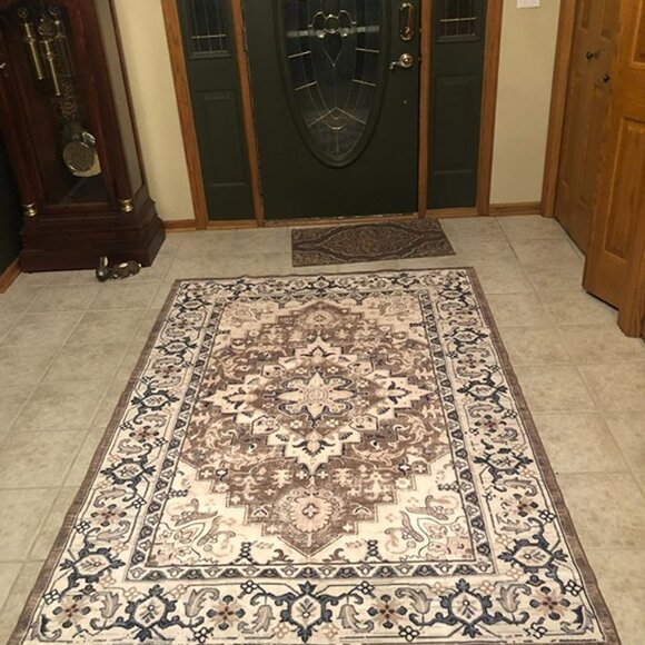 NEW 5x7 Area Rugs for Living Room, Washable Area Rug, Rugs for Bedroom - Picture 8 of 8